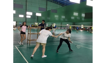 员工活动-羽毛球比赛