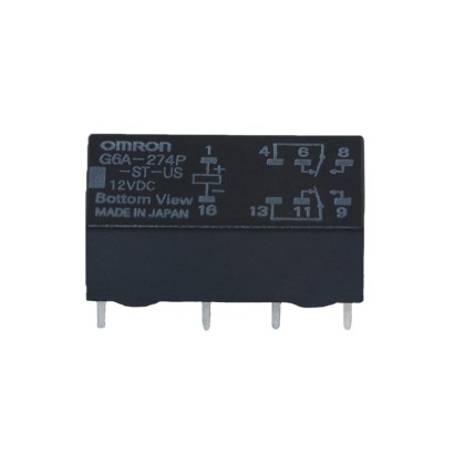 小型信号继电器G6A-274P-ST-US  DC12V